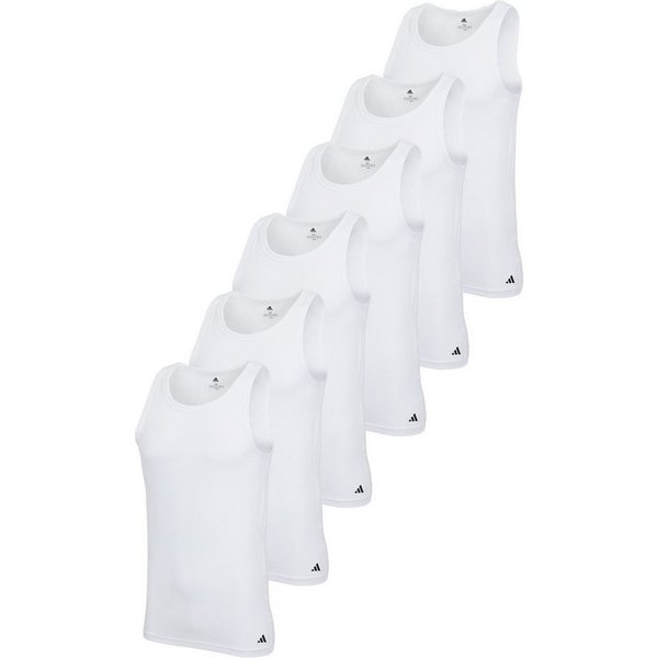 adidas Performance Poloshirt Tanktop Basic 6P (Packung, 6-tlg., 6er-Pack)