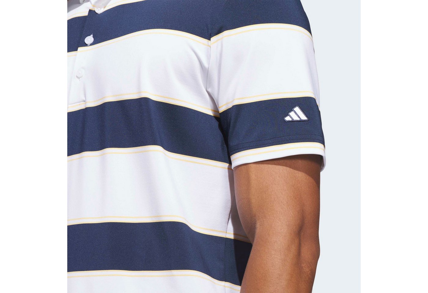 adidas Performance Poloshirt ULTIMATE365+ JUMBO STRIPE CLIMACOOL POLO für Erwachsene, Kurzarm, mit climacool® Technologie, aus Polyester – Bild 3 von 5