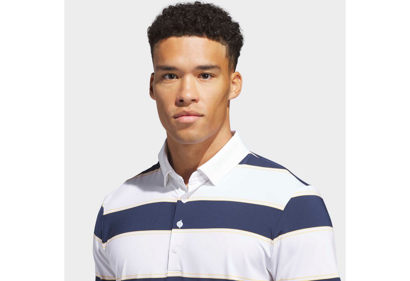 adidas Performance Poloshirt ULTIMATE365+ JUMBO STRIPE CLIMACOOL POLO für Erwachsene, Kurzarm, mit climacool® Technologie, aus Polyester – Bild 4 von 5
