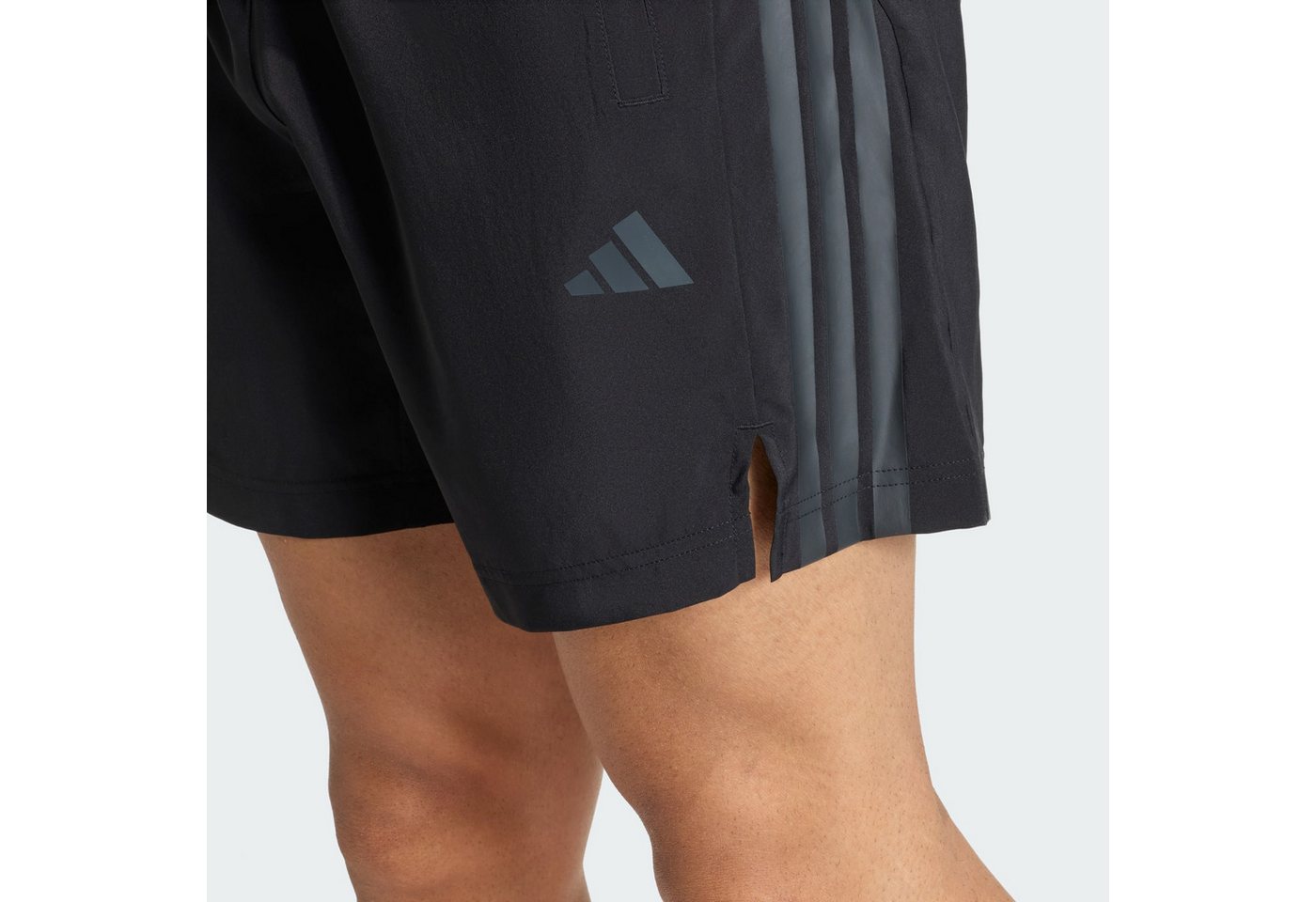 adidas Performance Shorts TECH ESSENTIALS WORKOUT 3-STREIFEN SHORTS (1-tlg) – Bild 4 von 5