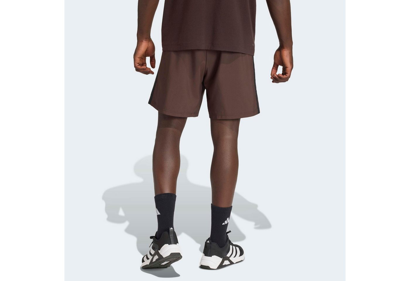 adidas Performance Shorts WORKOUT ESSENTIALS BASE 3-STREIFEN WOVEN normal-weit, für Fitness und Sportmode, sportlich, aus Polyester – Bild 2 von 5