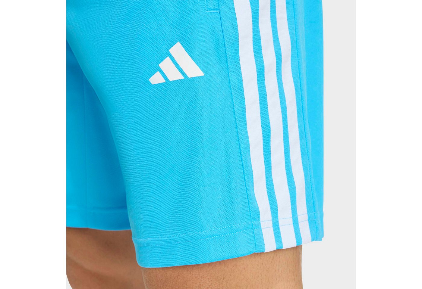 adidas Performance Shorts WORKOUT ESSENTIALS BASE 3-STREIFEN PIKEE-, 23 CM sportlicher Stil, für sportliche Aktivitäten, aus Polyester – Bild 3 von 5