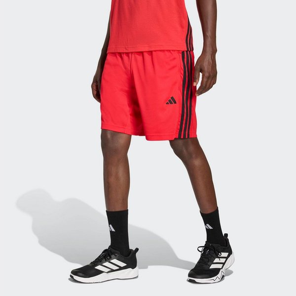 adidas Performance Shorts WORKOUT ESSENTIALS BASE 3-STREIFEN PIKEE-, 23 CM sportlicher Stil, für sportliche Aktivitäten, aus Polyester