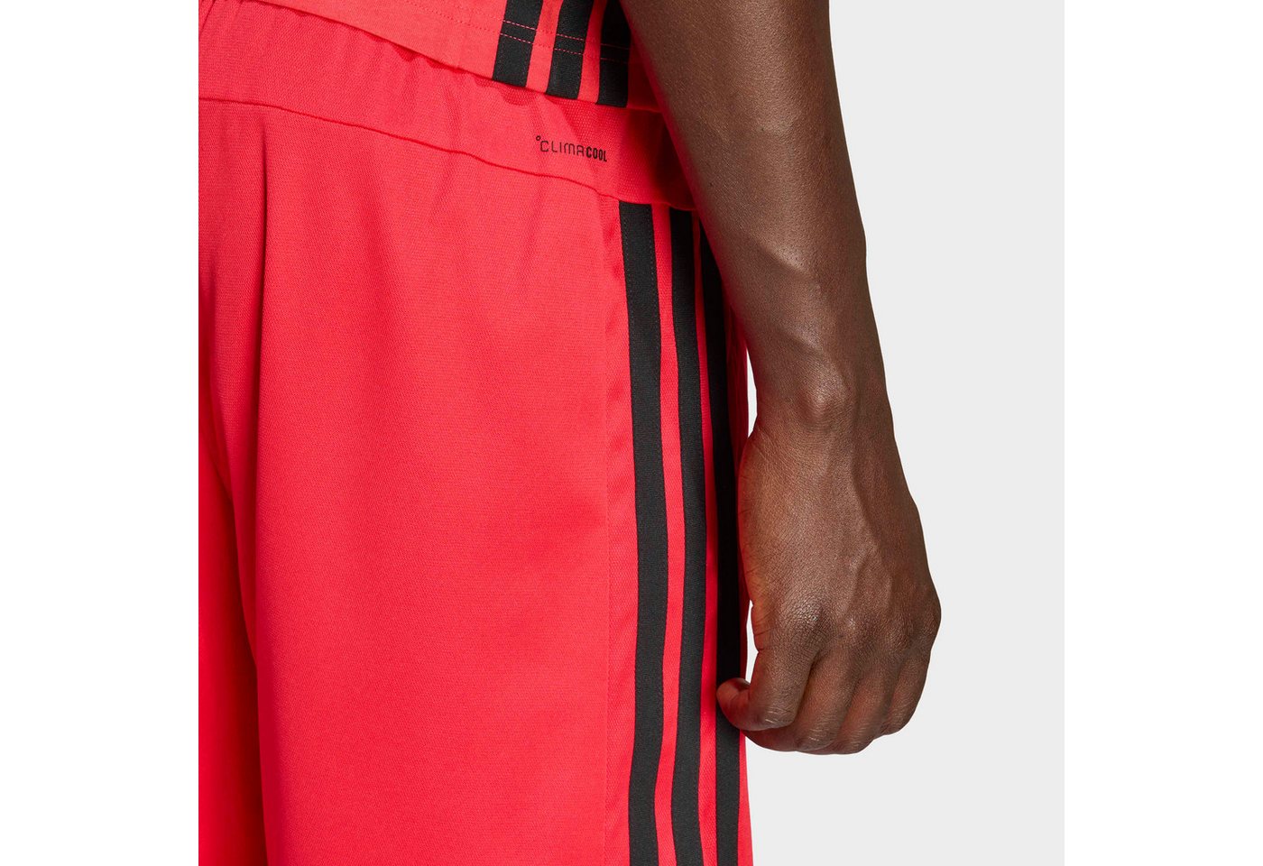 adidas Performance Shorts WORKOUT ESSENTIALS BASE 3-STREIFEN PIKEE-, 23 CM sportlicher Stil, für sportliche Aktivitäten, aus Polyester – Bild 3 von 5