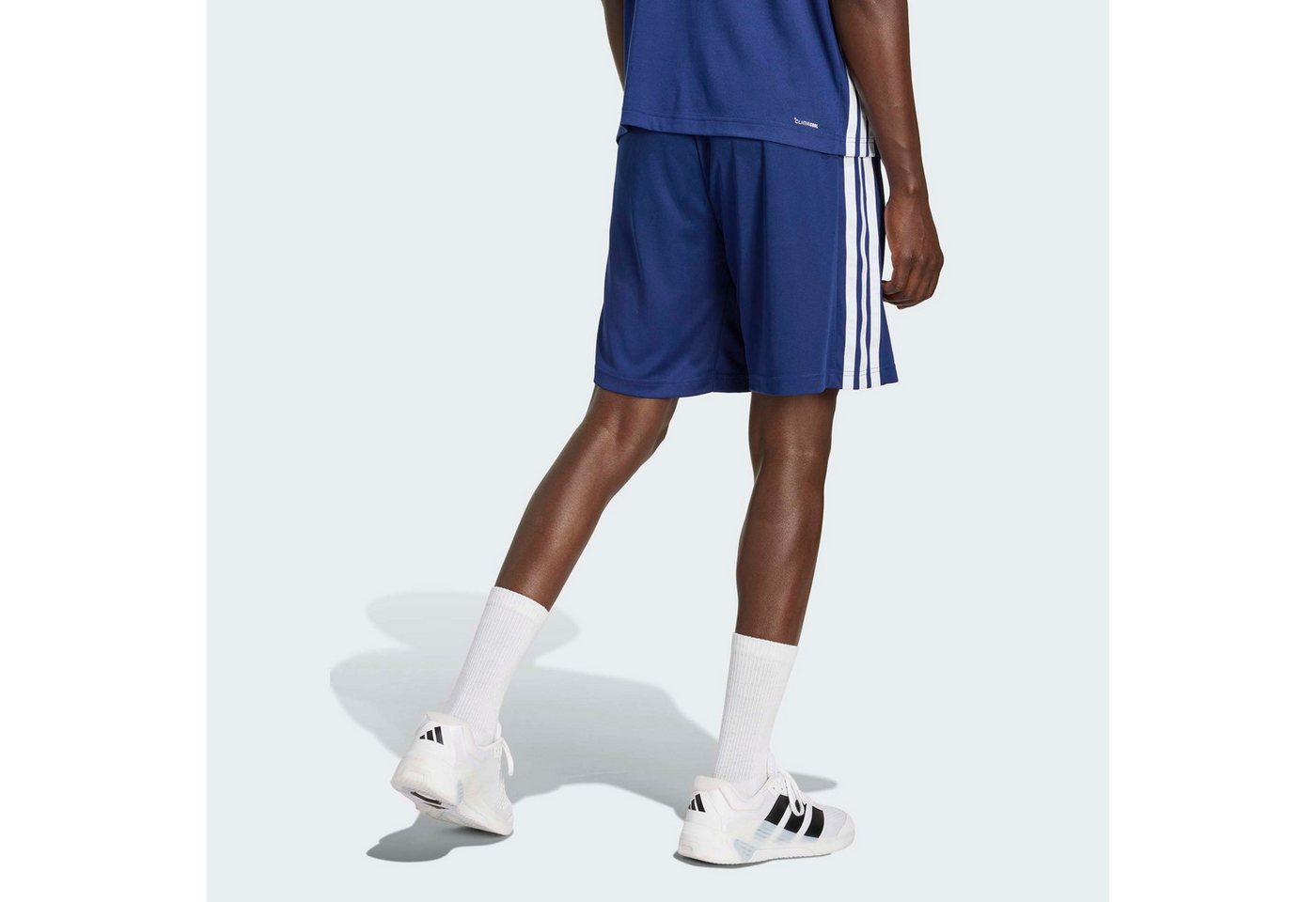 adidas Performance Shorts WORKOUT ESSENTIALS BASE 3-STREIFEN PIKEE-, 23 CM sportlicher Stil, für sportliche Aktivitäten, aus Polyester – Bild 2 von 5