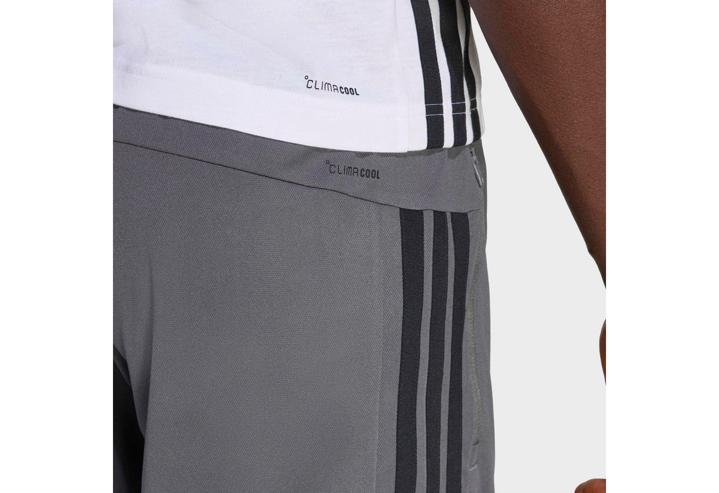 adidas Performance Shorts WORKOUT ESSENTIALS BASE 3-STREIFEN PIKEE-, 23 CM sportlicher Stil, für sportliche Aktivitäten, aus Polyester – Bild 4 von 5