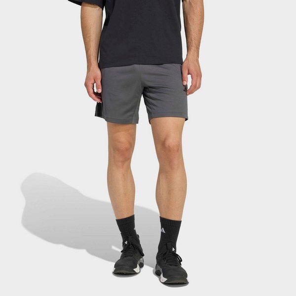 adidas Performance Shorts WORKOUT ESSENTIALS BASE 3-STRIPES PIQUÉ 7 IN