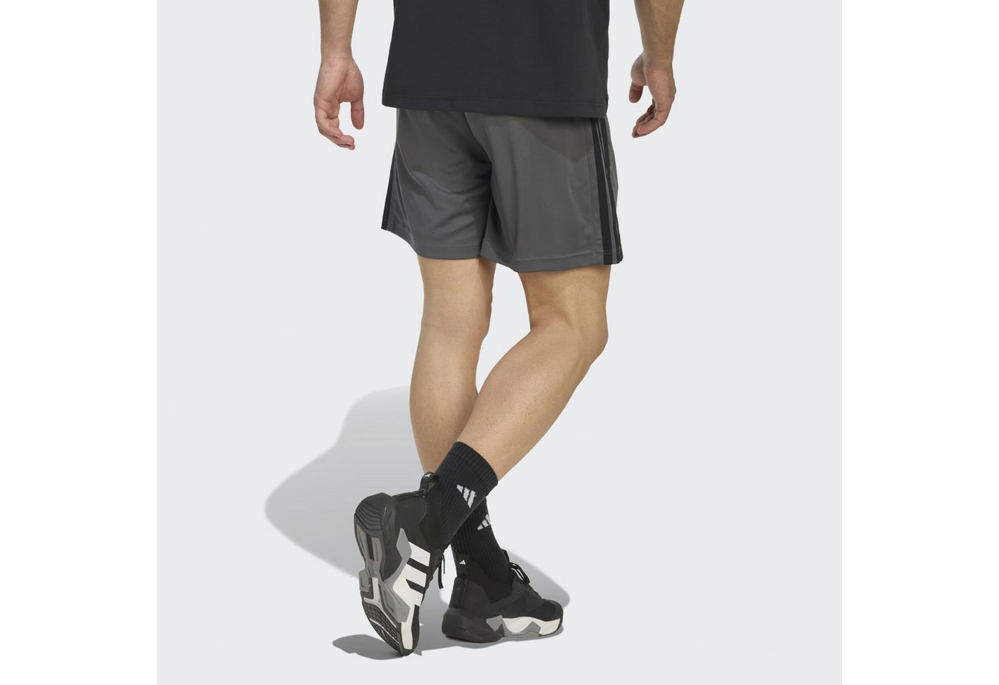 adidas Performance Shorts WORKOUT ESSENTIALS BASE 3-STRIPES PIQUÉ 7 IN – Bild 2 von 5