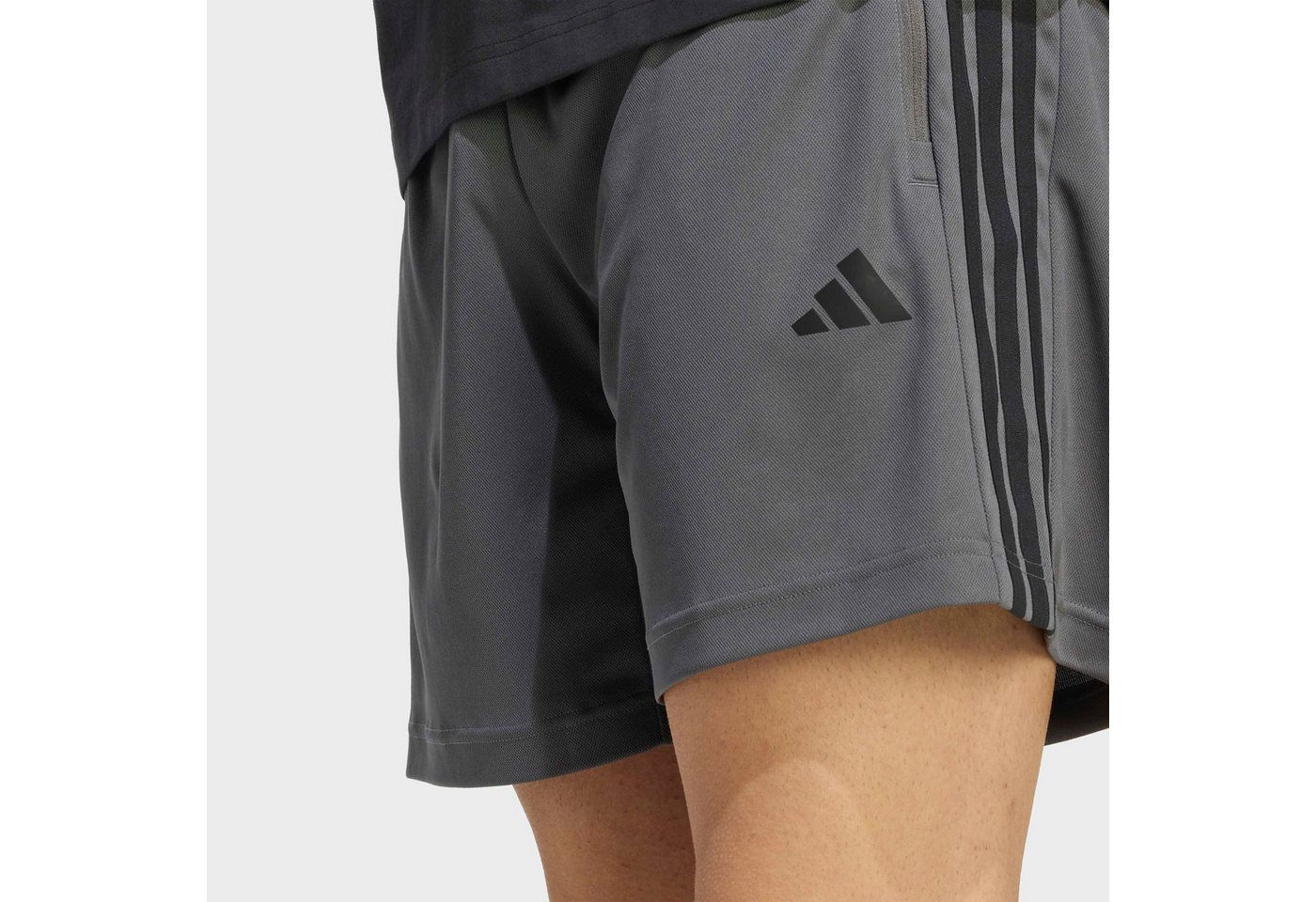 adidas Performance Shorts WORKOUT ESSENTIALS BASE 3-STRIPES PIQUÉ 7 IN – Bild 4 von 5