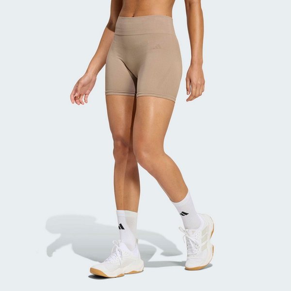 adidas Performance Shorts WORKOUT ESSENTIALS LEGGINGS, GESTRICKT, 10 CM für Training, mit CLIMACOOL Technologie, schnell trocknend