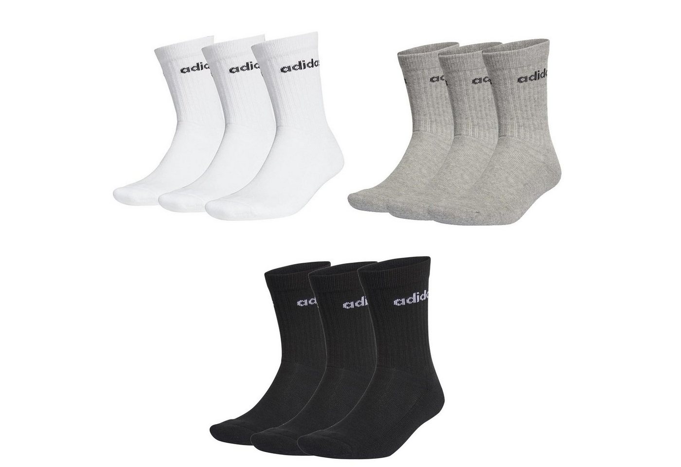 adidas Performance Socken HC CREW 12 Paar (Spar-Pack, 12-Paar, 12er-Pack) – Bild 2 von 2