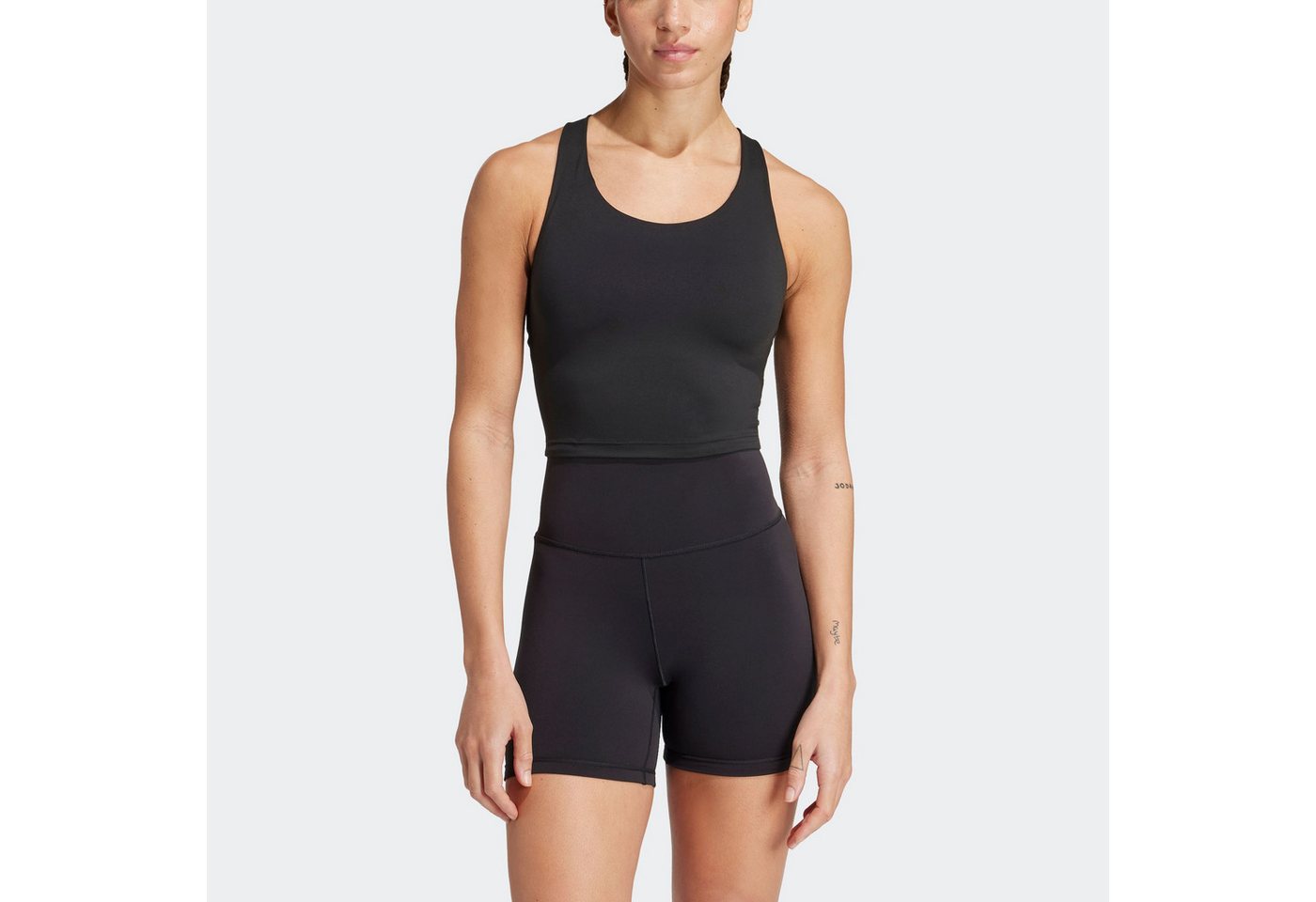 adidas Performance Sport-BH ALL ME MEDIUM-SUPPORT LONG LINE BRA – Bild 5 von 5