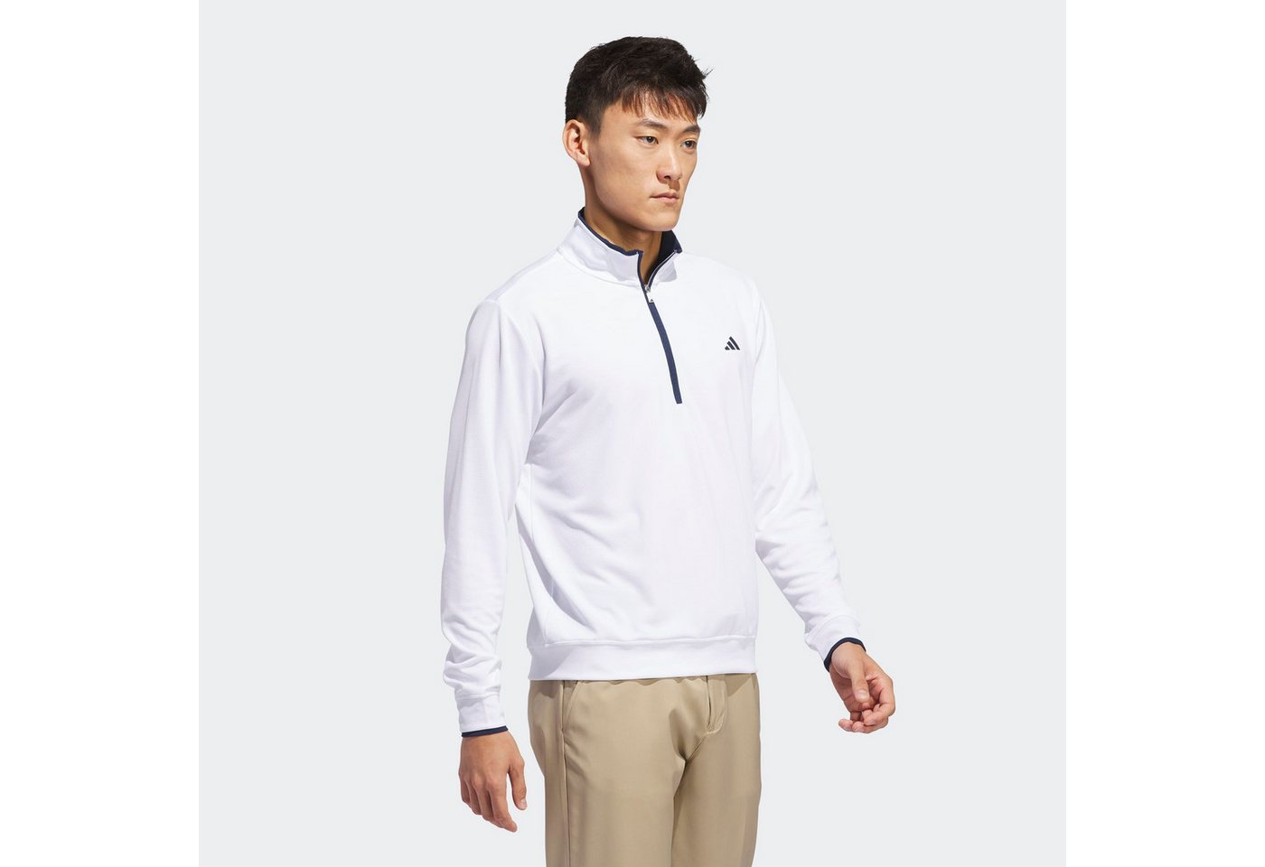 adidas Performance Sweatshirt LIGHTWEIGHT HALF-ZIP OBERTEIL – Bild 3 von 5