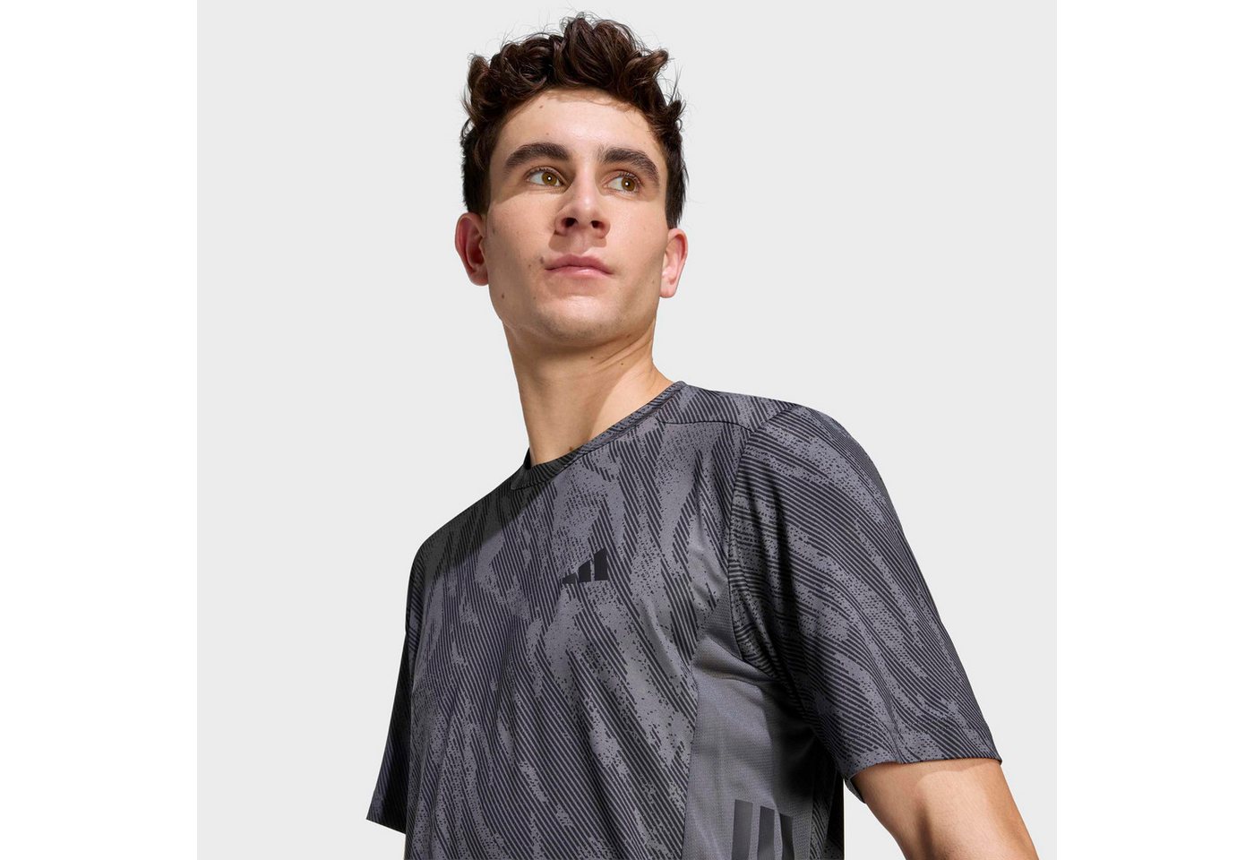 adidas Performance T-Shirt COOL INTENSITY WORKOUT sportlicher Stil, mit Rundhalsausschnitt, ohne Verschluss – Bild 4 von 5