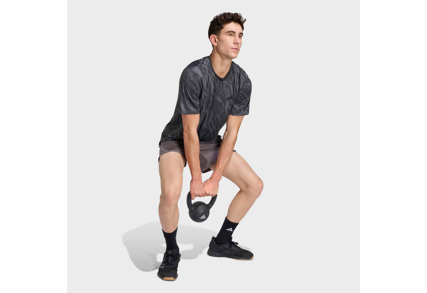 adidas Performance T-Shirt COOL INTENSITY WORKOUT sportlicher Stil, mit Rundhalsausschnitt, ohne Verschluss – Bild 5 von 5