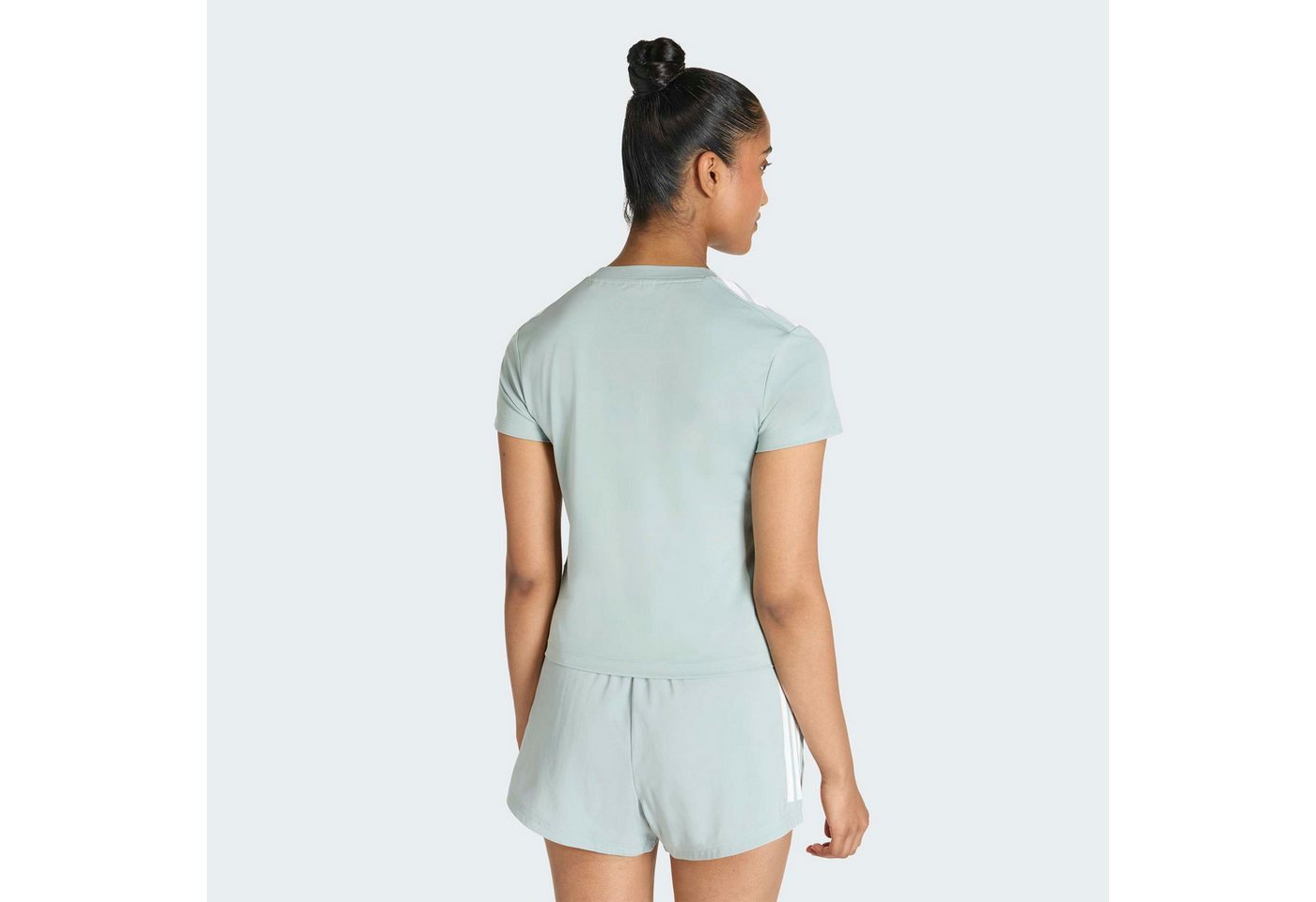 adidas Performance T-Shirt HYPERGLAM 3-STREIFEN – Bild 2 von 5