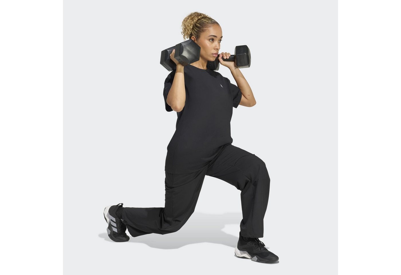 adidas Performance T-Shirt PRIMELIFT ESSENTIALS WORKOUT OVERSIZED – Bild 5 von 5