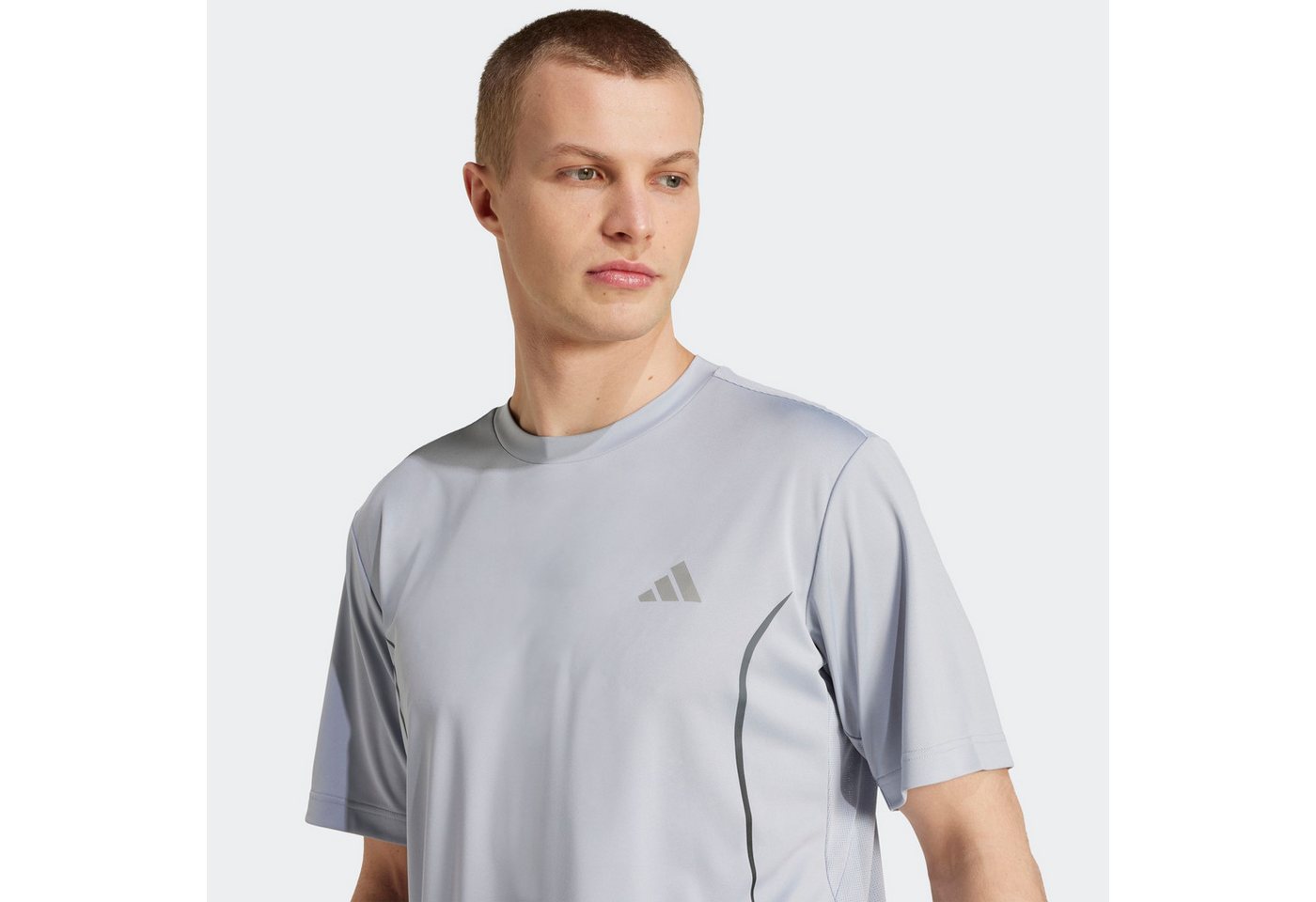adidas Performance T-Shirt TECH APPAREL mit Rundhalsausschnitt, ohne Verschluss – Bild 3 von 5