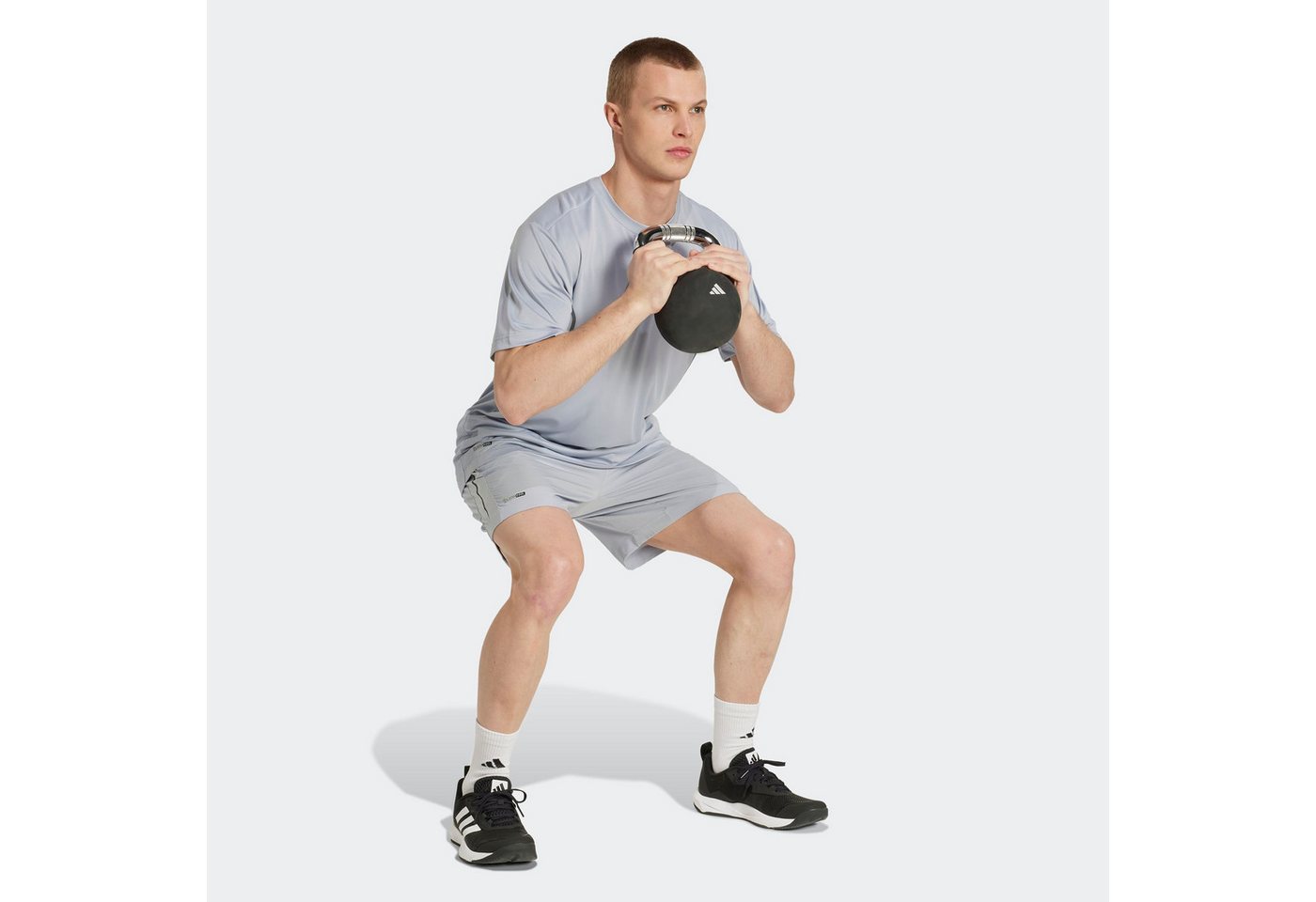 adidas Performance T-Shirt TECH APPAREL mit Rundhalsausschnitt, ohne Verschluss – Bild 5 von 5