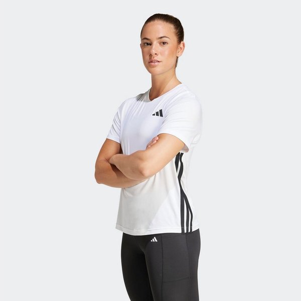 adidas Performance T-Shirt TRAIN ESSENTIALS 3-STREIFEN WORKOUT sportlicher Stil, für Sport, Alltag und Freizeit