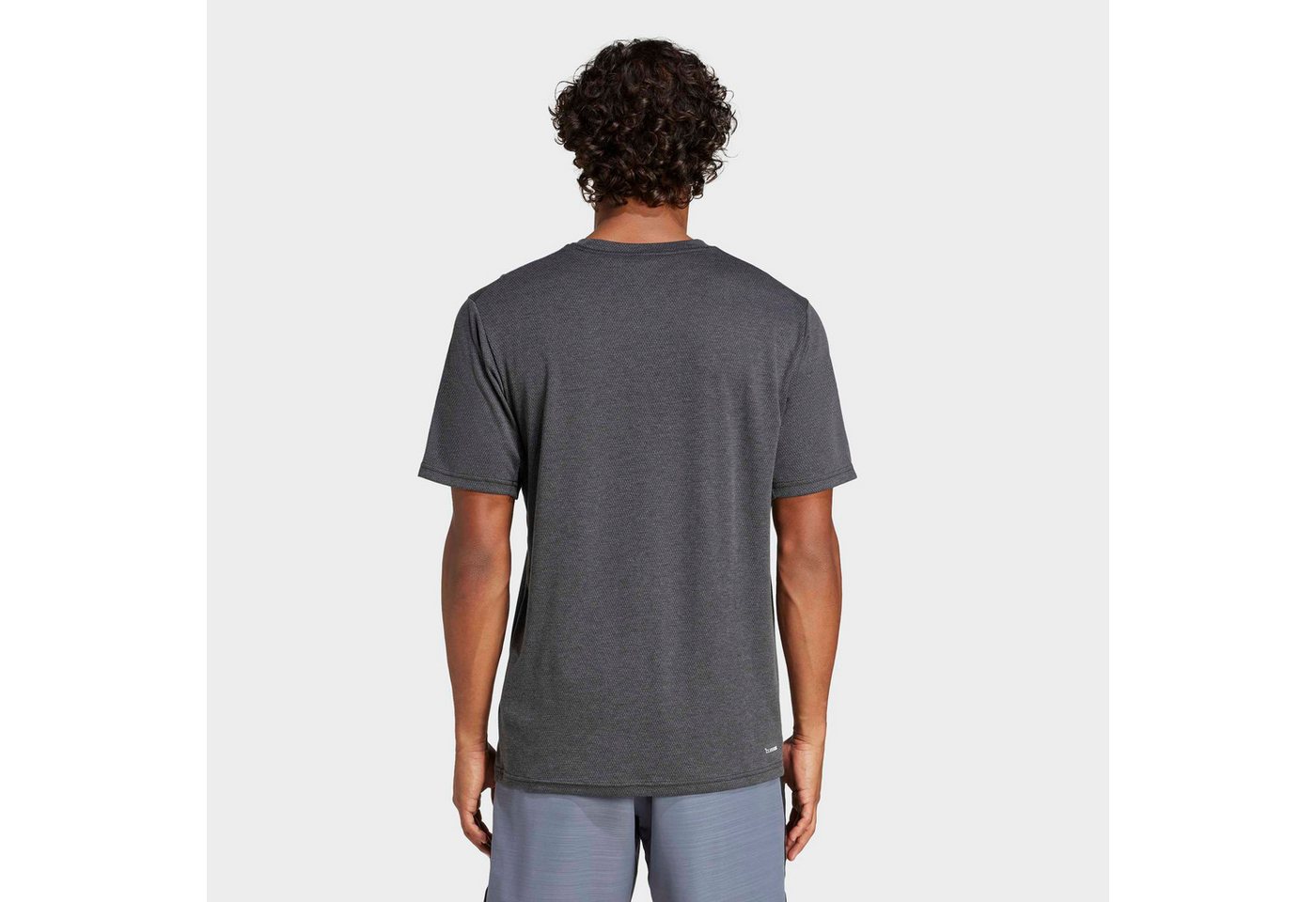adidas Performance T-Shirt TRAIN ESSENTIALS FEELREADY NOVELTY Trainingsshirt mit CLIMACOOL, Pikeematerial – Bild 2 von 5