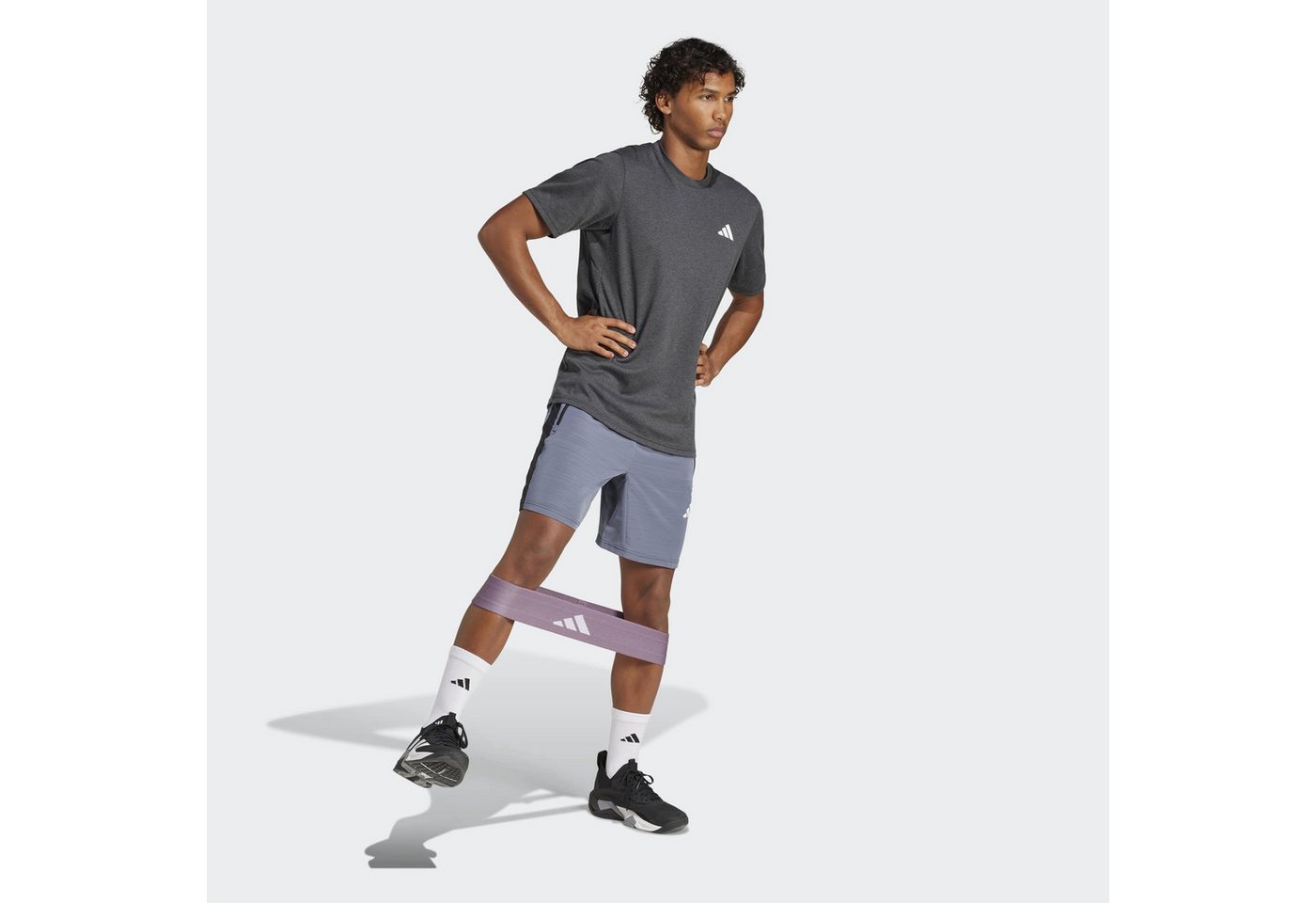 adidas Performance T-Shirt TRAIN ESSENTIALS FEELREADY NOVELTY Trainingsshirt mit CLIMACOOL, Pikeematerial – Bild 5 von 5