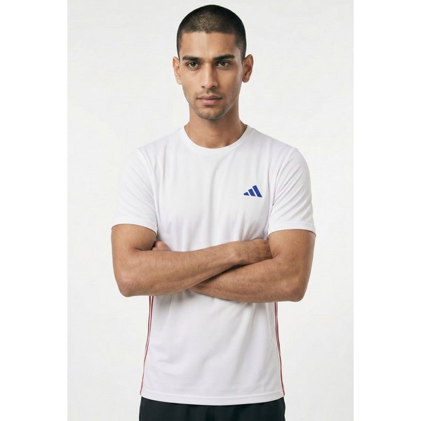 adidas Performance T-Shirt WORKOUT ESSENTIALS BASE 3-STREIFEN