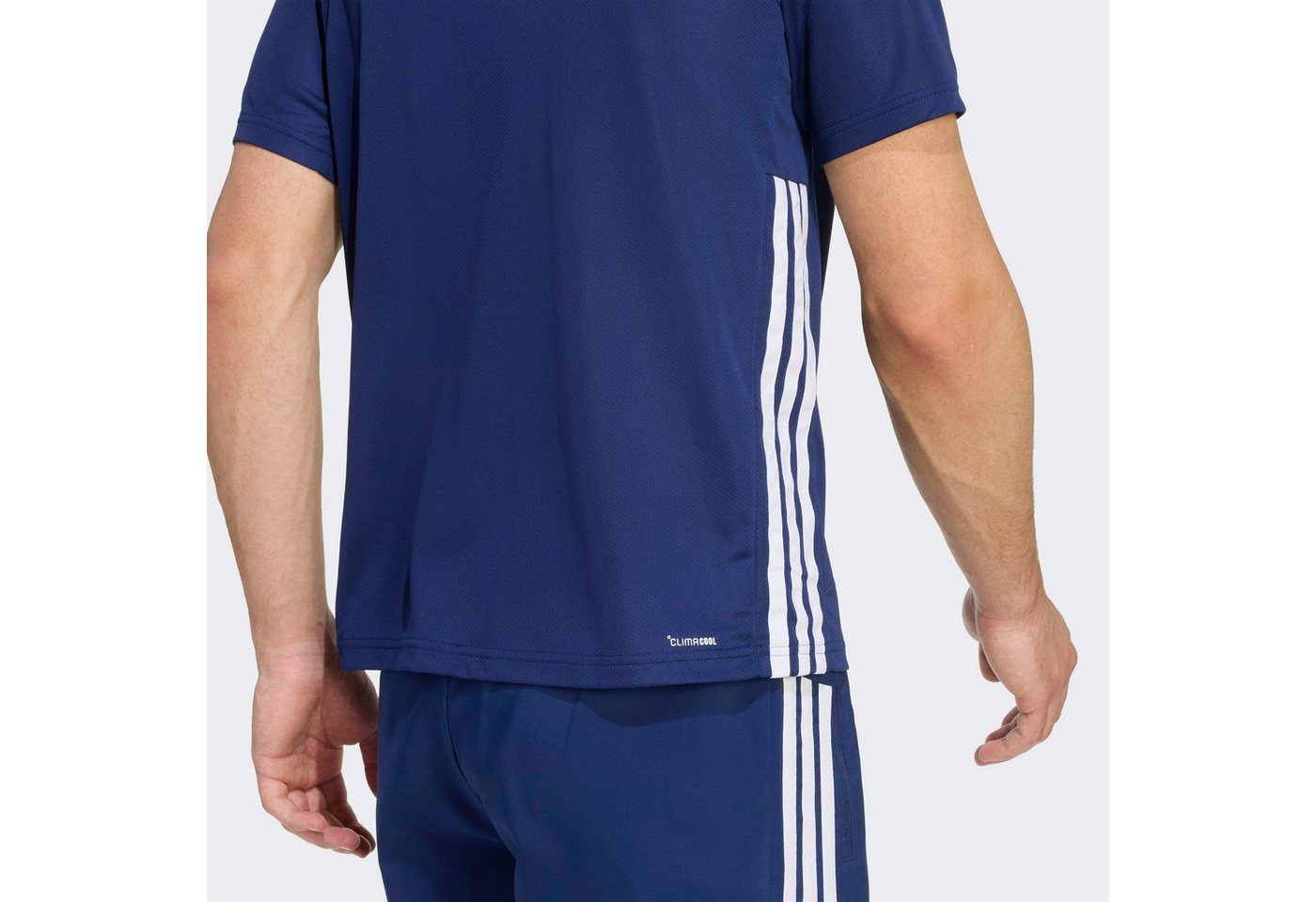 adidas Performance T-Shirt WORKOUT ESSENTIALS BASE 3-STREIFEN – Bild 4 von 5