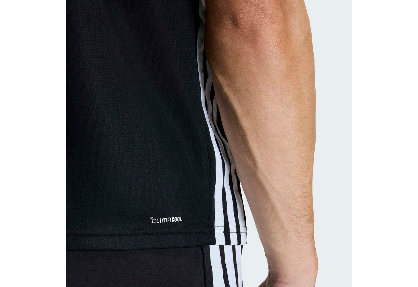 adidas Performance T-Shirt WORKOUT ESSENTIALS BASE 3-STREIFEN – Bild 4 von 5