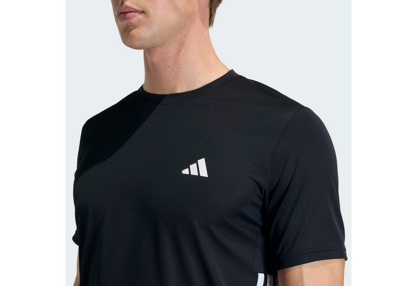 adidas Performance T-Shirt WORKOUT ESSENTIALS BASE 3-STREIFEN – Bild 5 von 5