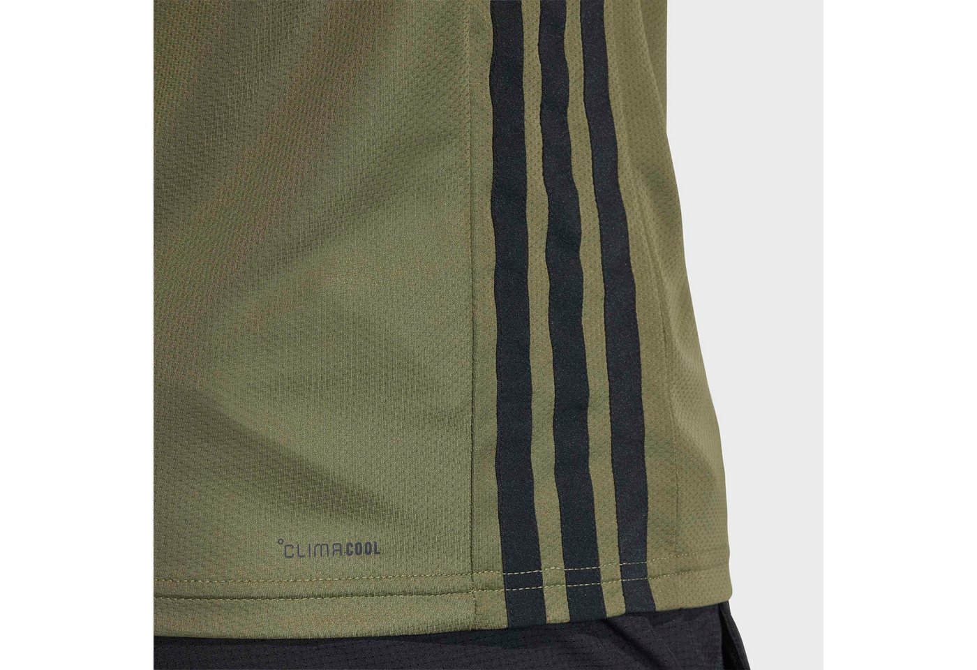 adidas Performance T-Shirt WORKOUT ESSENTIALS BASE 3-STREIFEN – Bild 3 von 5