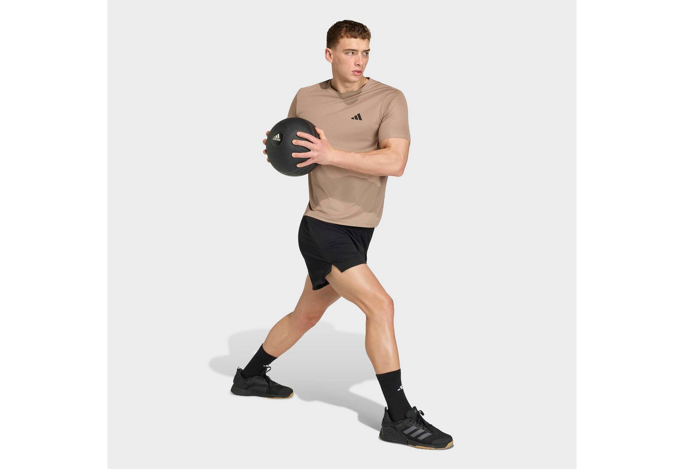 adidas Performance T-Shirt WORKOUT ESSENTIALS BASE reguläre Passform, mit Climacool Technologie – Bild 5 von 5