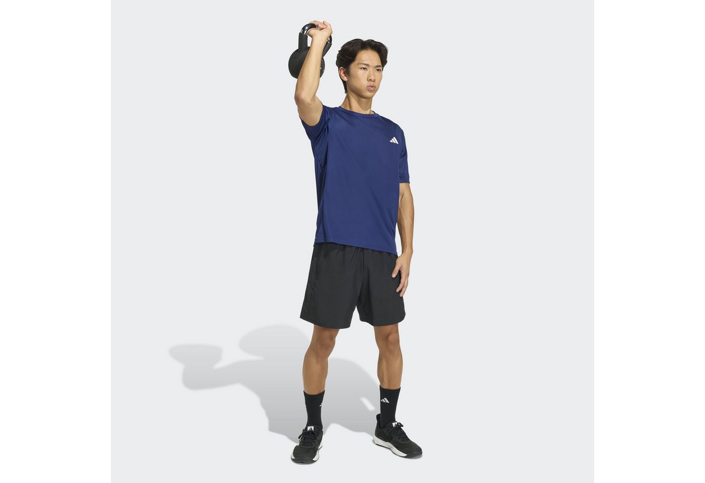 adidas Performance T-Shirt WORKOUT ESSENTIALS BASE reguläre Passform, mit Climacool Technologie – Bild 5 von 5