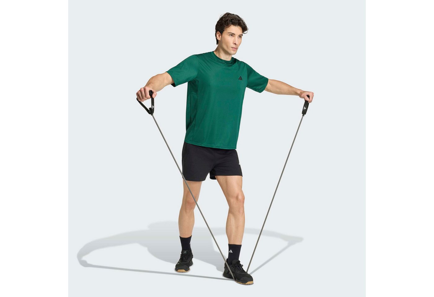 adidas Performance T-Shirt WORKOUT ESSENTIALS BASE reguläre Passform, mit Climacool Technologie – Bild 5 von 5