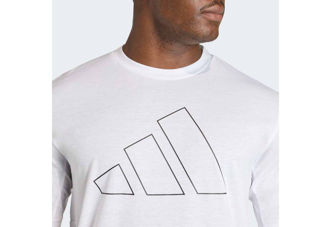 adidas Performance T-Shirt WORKOUT ESSENTIALS FEELREADY LOGO – Bild 4 von 5