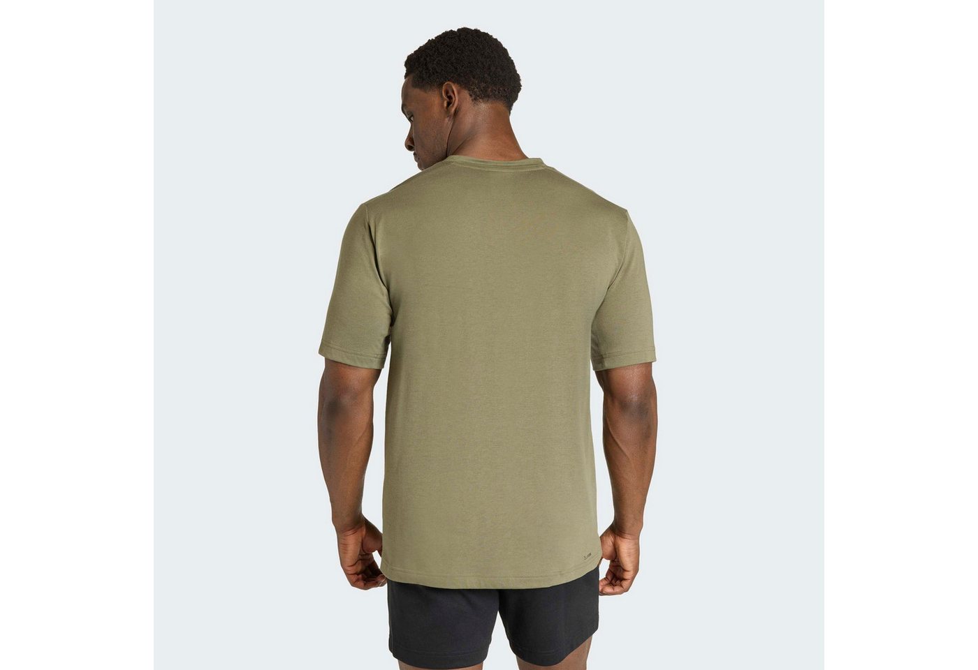 adidas Performance T-Shirt WORKOUT ESSENTIALS FEELREADY mit Rundhalsausschnitt, aus Polyester – Bild 2 von 5