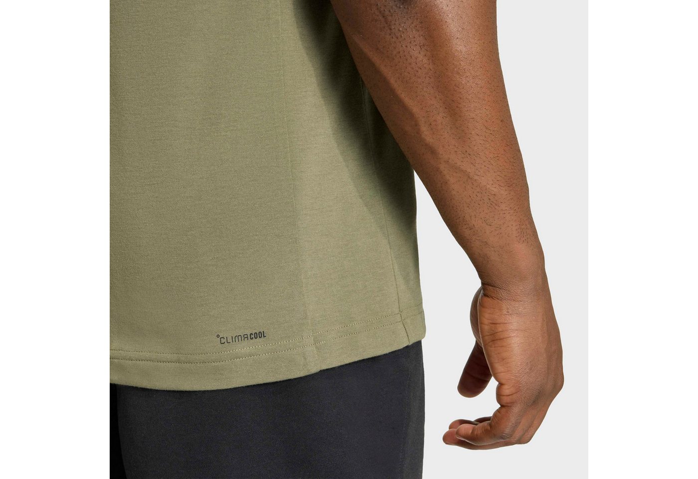 adidas Performance T-Shirt WORKOUT ESSENTIALS FEELREADY mit Rundhalsausschnitt, aus Polyester – Bild 4 von 5