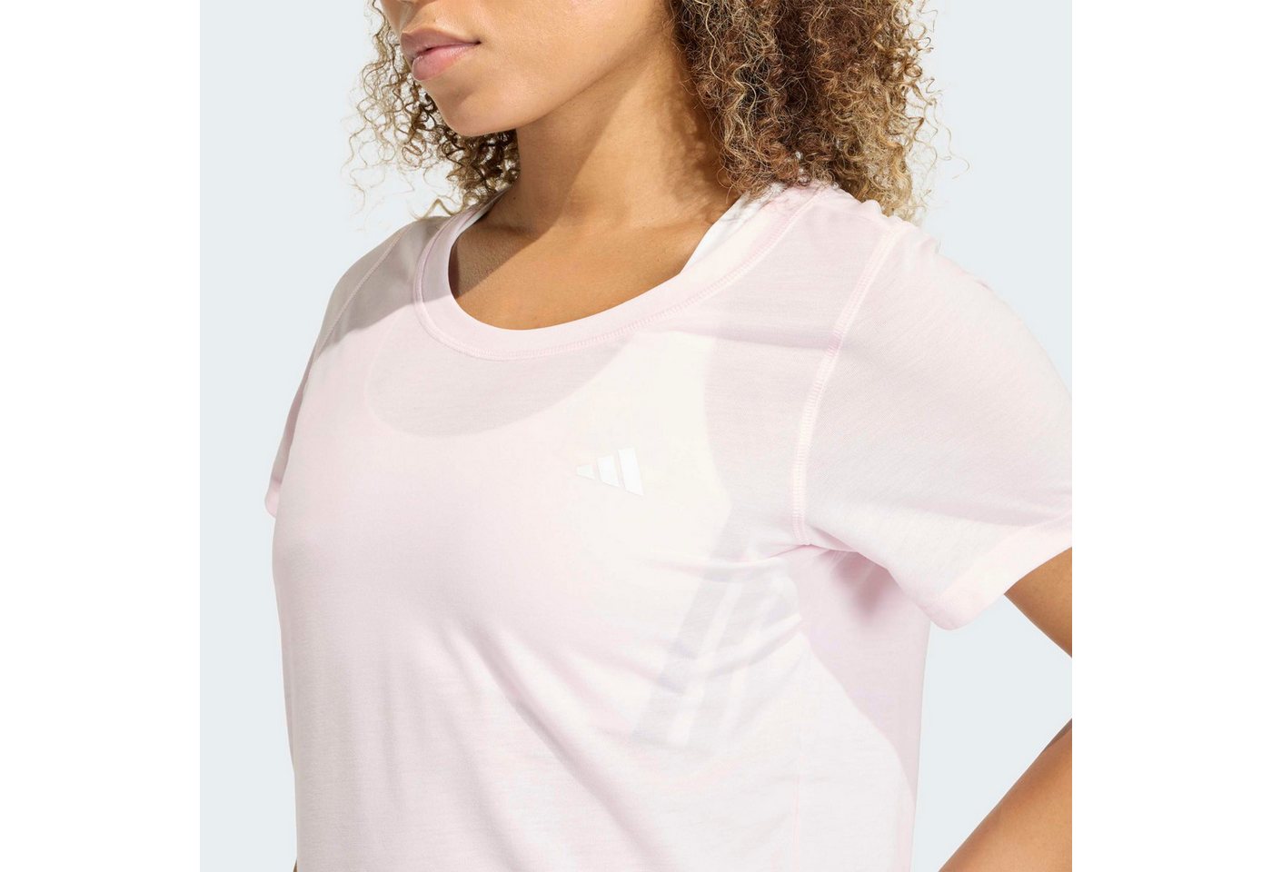 adidas Performance T-Shirt WORKOUT ESSENTIALS MIT TIEFEM AUSSCHNITT für sportliche Looks im Alltag und beim Training, ohne Verschluss – Bild 4 von 5