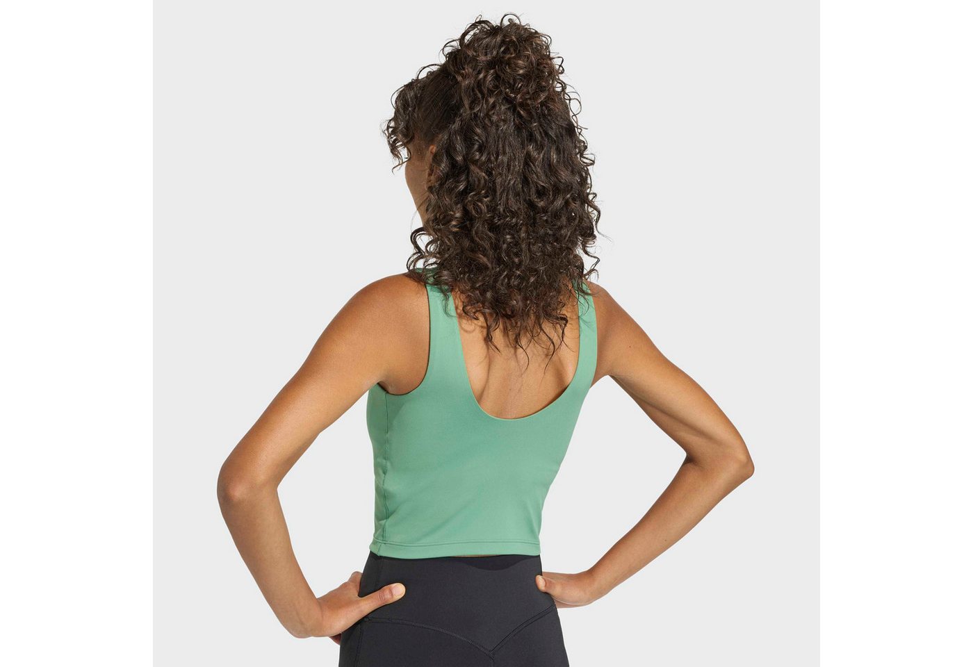 adidas Performance Tanktop 3-STREIFEN STUDIO ALL ME, LEICHT STÜTZEND – Bild 3 von 5