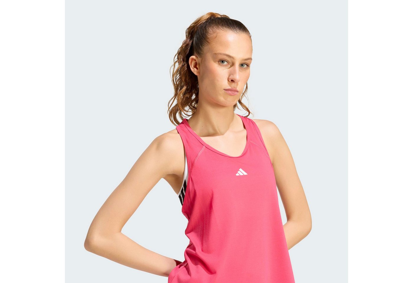 adidas Performance Tanktop TRAIN ESSENTIALS MINIMAL BRANDING RACERBACK – Bild 3 von 5