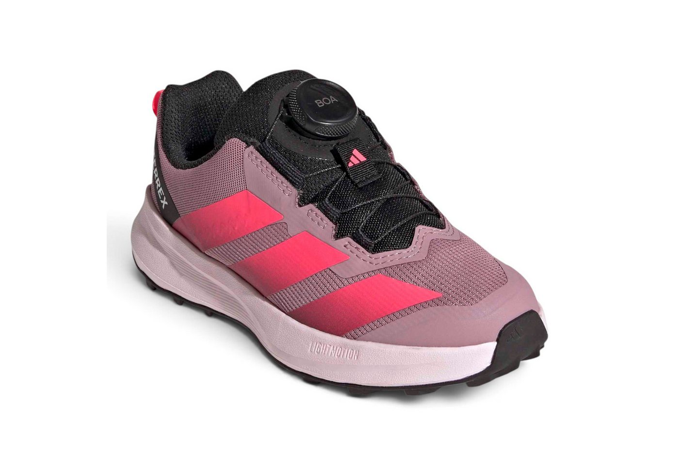 adidas Performance Terrex Agravic Boa 2026 (BOA-Schnürsystem) violett/pink Mädchen Laufschuh – Bild 2 von 5