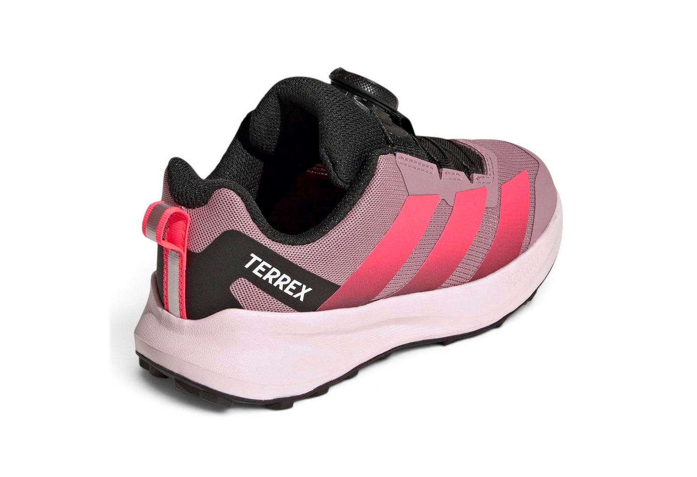 adidas Performance Terrex Agravic Boa 2026 (BOA-Schnürsystem) violett/pink Mädchen Laufschuh – Bild 3 von 5