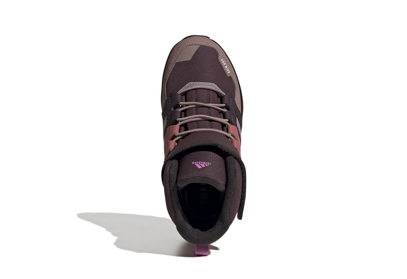 adidas Performance Terrex Trailmaker High COLD.RDY violett/dunkelrot Kinder Wanderschuh – Bild 3 von 5