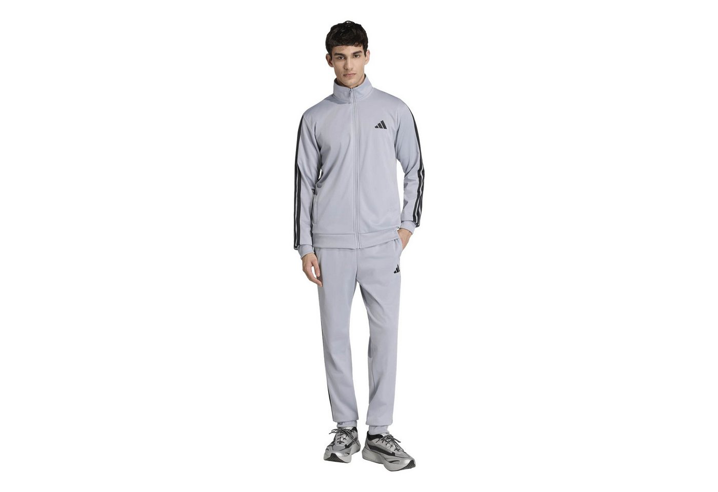 adidas Performance Trainingsanzug adidas Herren Trainingsanzug 3S Tricot TT Track Suit – Bild 4 von 5