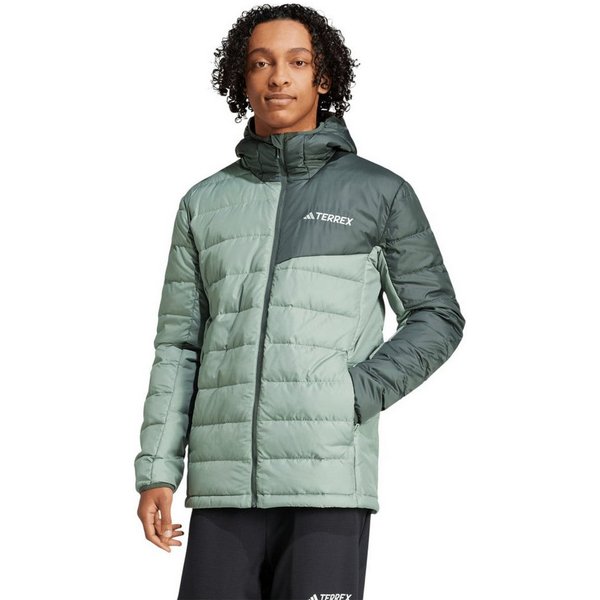 adidas Performance Winterjacke Daunenjacke Terrex Multi Light Hooded (warm, wasserabweisend)