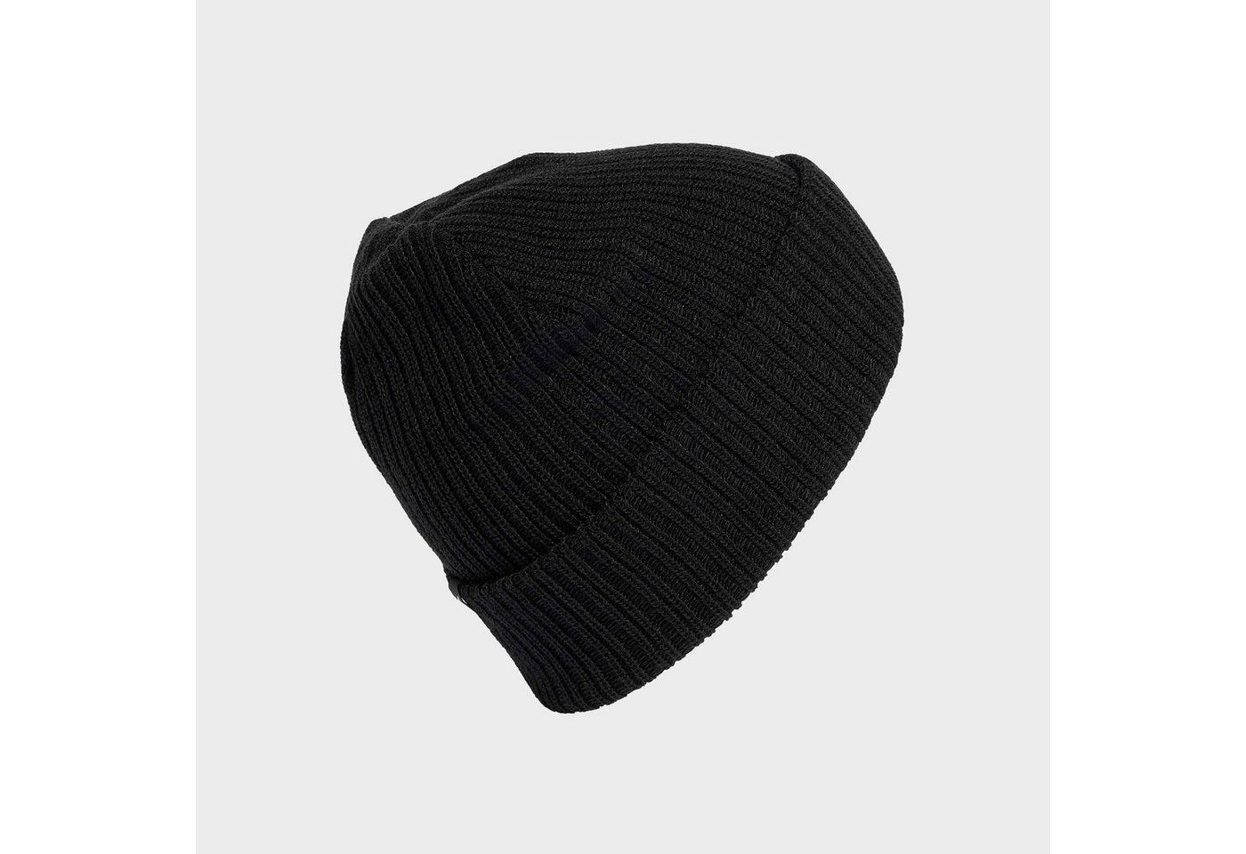 adidas Sportswear Beanie LINEAR BEANIE, BÜNDCHEN mit umgeschlagenem Bündchen, schlichtes Design, zeitlose Silhouette – Bild 2 von 4