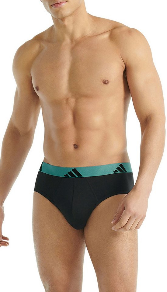 adidas Sportswear Slip Active Flex Cotton (3er Pack) elastisch, Logo-Bund, scheuerfreies Tragegefühl, ohne Eingriff – Bild 2 von 5