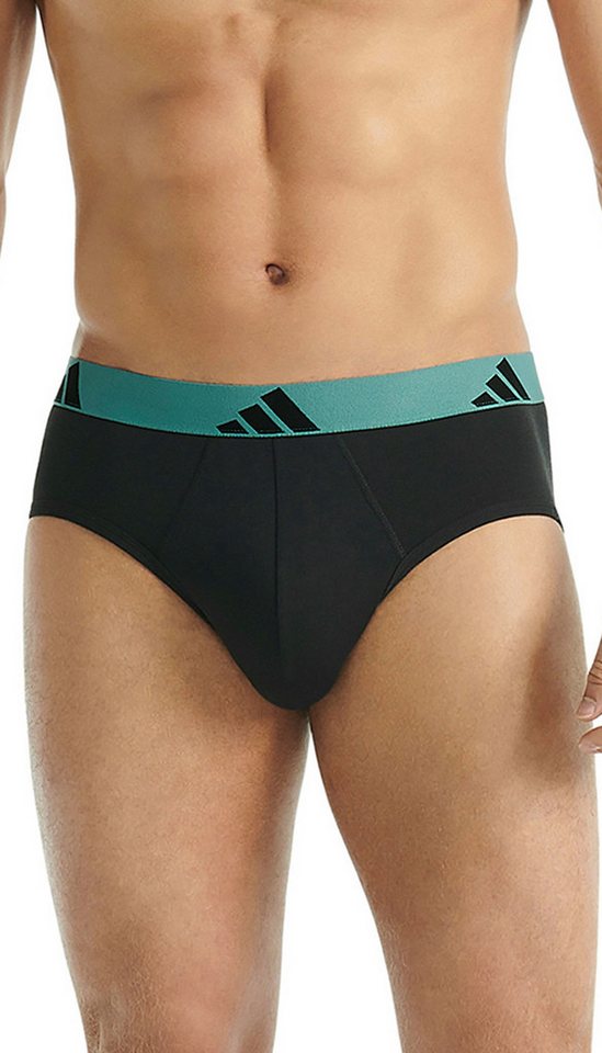adidas Sportswear Slip Active Flex Cotton (3er Pack) elastisch, Logo-Bund, scheuerfreies Tragegefühl, ohne Eingriff – Bild 3 von 5