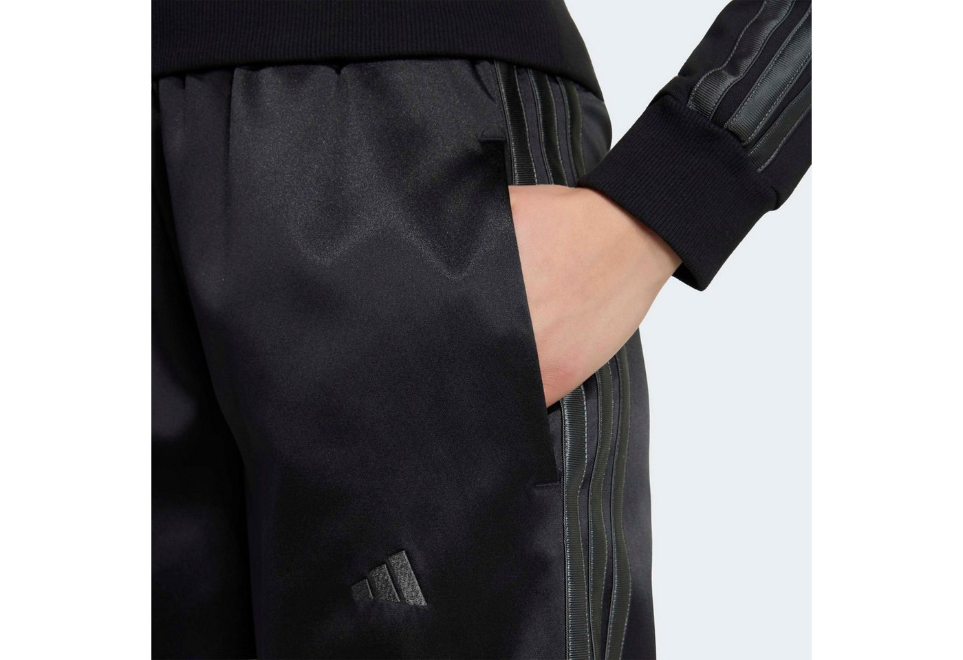 adidas Sportswear Sporthose, WEITES BEIN für Kinder, ohne Verschluss, aus Polyester, mit normal-weiter Passform – Bild 3 von 5