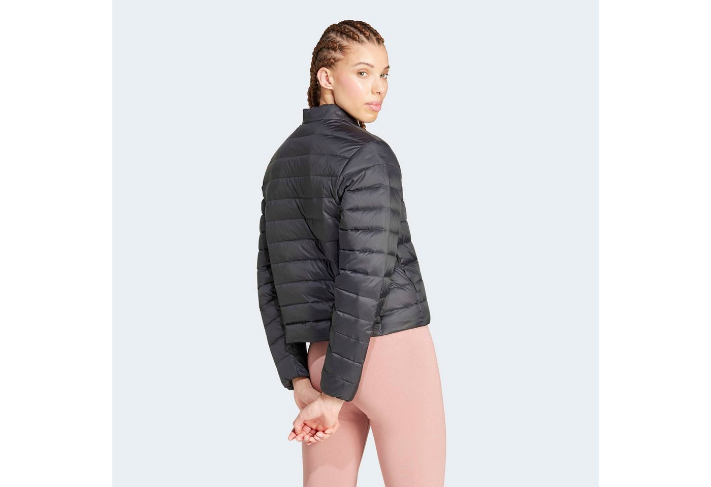adidas Sportswear Steppjacke HELIONIC LIGHT mit Reißverschlusstaschen, platzsparend verstaubar – Bild 3 von 5